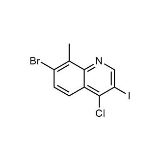 7-Bromo-4-chloro-3-iodo-8-methylquinoline|CS-0576825