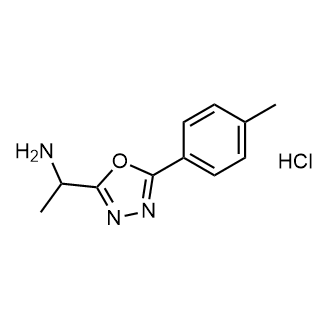 1-(5-(P-tolyl)-1,3,4-oxadiazol-2-yl)ethan-1-amine hydrochloride|CS-0576847