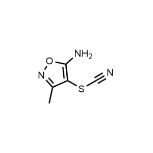3-Methyl-4-thiocyanatoisoxazol-5-amine|CS-0576874