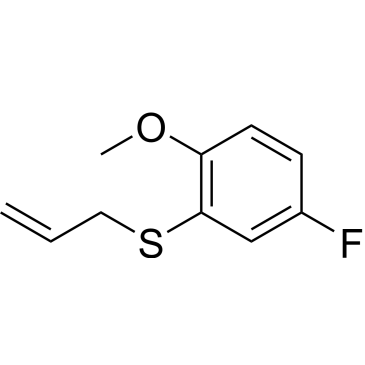 Allyl(5-fluoro-2-methoxyphenyl)sulfane|CS-0576959