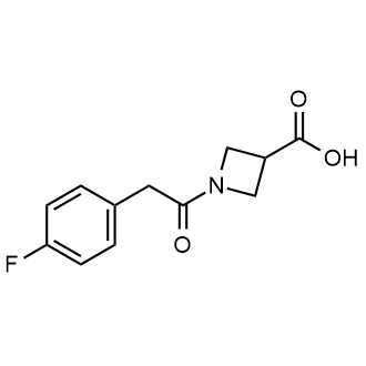 1-(2-(4-Fluorophenyl)acetyl)azetidine-3-carboxylic acid|CS-0576985