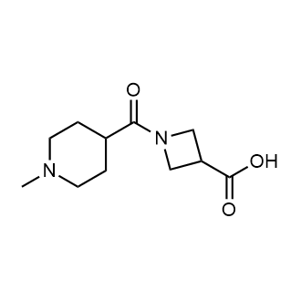 1-(1-Methylpiperidine-4-carbonyl)azetidine-3-carboxylic acid|CS-0576986