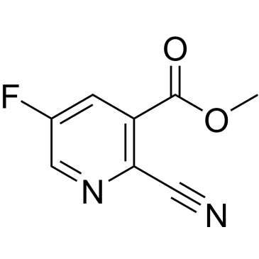 Methyl 2-cyano-5-fluoronicotinate|CS-0576994