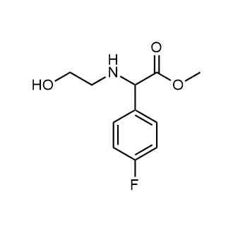 Methyl 2-(4-fluorophenyl)-2-((2-hydroxyethyl)amino)acetate|CS-0577011