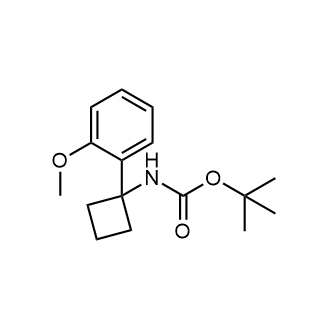 Tert-butyl (1-(2-methoxyphenyl)cyclobutyl)carbamate|CS-0577125
