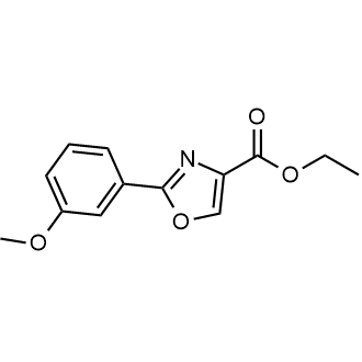 Ethyl 2-(3-methoxyphenyl)oxazole-4-carboxylate|CS-0577145