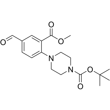 Tert-butyl 4-(4-formyl-2-(methoxycarbonyl)phenyl)piperazine-1-carboxylate|CS-0577186