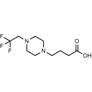 4-(4-(2,2,2-Trifluoroethyl)piperazin-1-yl)butanoic acid|CS-0577243