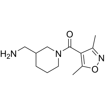 (3-(Aminomethyl)piperidin-1-yl)(3,5-dimethylisoxazol-4-yl)methanone|CS-0577258