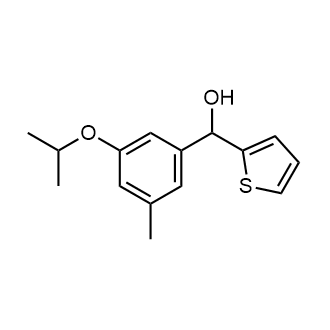 (3-Isopropoxy-5-methylphenyl)(thiophen-2-yl)methanol|CS-0577286