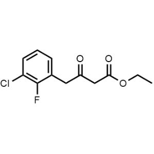 Ethyl 4-(3-chloro-2-fluorophenyl)-3-oxobutanoate|CS-0577327