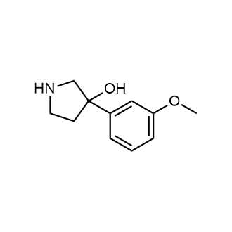 3-(3-Methoxyphenyl)pyrrolidin-3-ol|CS-0577336