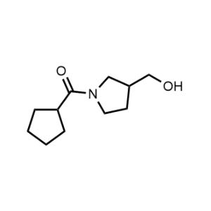 Cyclopentyl(3-(hydroxymethyl)pyrrolidin-1-yl)methanone|CS-0577358