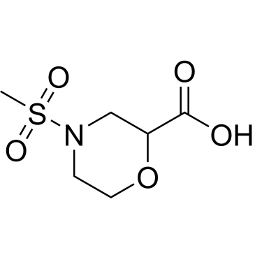 4-(Methylsulfonyl)morpholine-2-carboxylic acid|CS-0577359