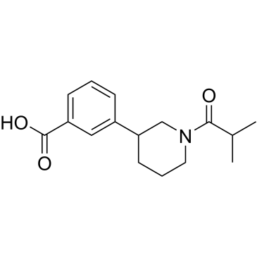 3-(1-Isobutyrylpiperidin-3-yl)benzoic acid|CS-0577436
