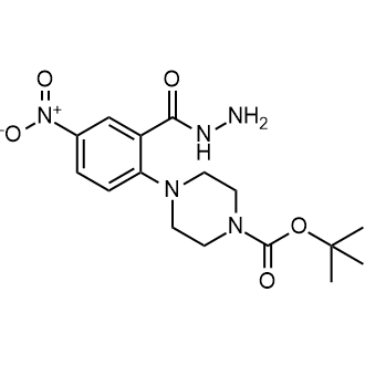 Tert-butyl 4-(2-(hydrazinecarbonyl)-4-nitrophenyl)piperazine-1-carboxylate|CS-0577440