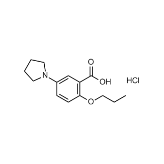 2-Propoxy-5-(pyrrolidin-1-yl)benzoic acid hydrochloride|CS-0577722