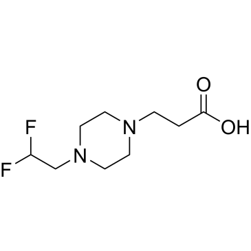 3-(4-(2,2-Difluoroethyl)piperazin-1-yl)propanoic acid|CS-0577733
