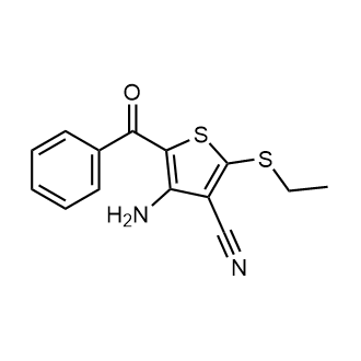 4-Amino-5-benzoyl-2-(ethylthio)thiophene-3-carbonitrile|CS-0577785