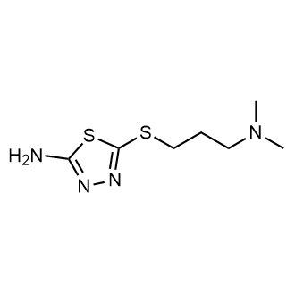 5-((3-(Dimethylamino)propyl)thio)-1,3,4-thiadiazol-2-amine|CS-0577875