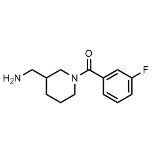 (3-(Aminomethyl)piperidin-1-yl)(3-fluorophenyl)methanone|CS-0578061