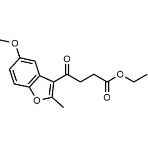 Ethyl 4-(5-methoxy-2-methylbenzofuran-3-yl)-4-oxobutanoate|CS-0578116