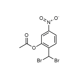 2-(Dibromomethyl)-5-nitrophenyl acetate|CS-0578145