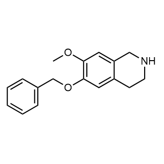 6-(Benzyloxy)-7-methoxy-1,2,3,4-tetrahydroisoquinoline|CS-0578146