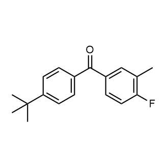 (4-(Tert-butyl)phenyl)(4-fluoro-3-methylphenyl)methanone|CS-0578346
