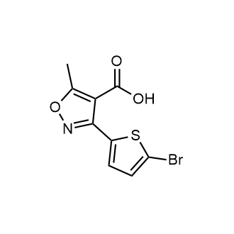 3-(5-Bromothiophen-2-yl)-5-methylisoxazole-4-carboxylic acid|CS-0578386