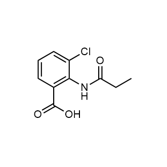 3-Chloro-2-propionamidobenzoic acid|CS-0578391