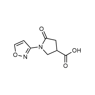 1-(Isoxazol-3-yl)-5-oxopyrrolidine-3-carboxylic acid|CS-0578622
