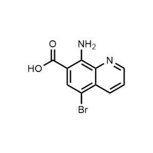 8-Amino-5-bromoquinoline-7-carboxylic acid|CS-0578634