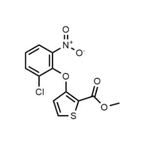 Methyl 3-(2-chloro-6-nitrophenoxy)thiophene-2-carboxylate|CS-0578661