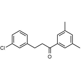 3-(3-Chlorophenyl)-1-(3,5-dimethylphenyl)propan-1-one|CS-0578844