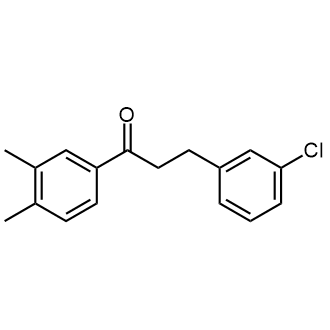 3-(3-Chlorophenyl)-1-(3,4-dimethylphenyl)propan-1-one|CS-0578845