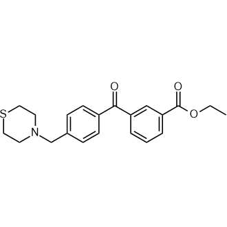 Ethyl 3-(4-(thiomorpholinomethyl)benzoyl)benzoate|CS-0578892