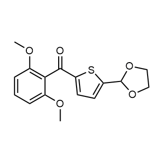 (5-(1,3-Dioxolan-2-yl)thiophen-2-yl)(2,6-dimethoxyphenyl)methanone|CS-0578950