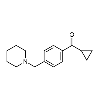 Cyclopropyl(4-(piperidin-1-ylmethyl)phenyl)methanone|CS-0579006