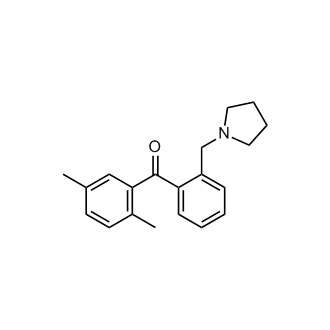 (2,5-Dimethylphenyl)(2-(pyrrolidin-1-ylmethyl)phenyl)methanone|CS-0579024