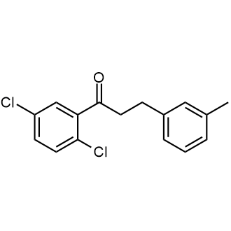 1-(2,5-Dichlorophenyl)-3-(m-tolyl)propan-1-one|CS-0579110