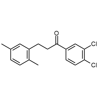 1-(3,4-Dichlorophenyl)-3-(2,5-dimethylphenyl)propan-1-one|CS-0579260