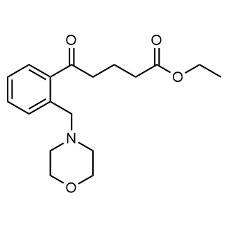 Ethyl 5-(2-(morpholinomethyl)phenyl)-5-oxopentanoate|CS-0579295