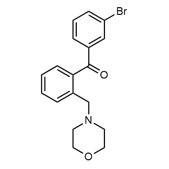 (3-Bromophenyl)(2-(morpholinomethyl)phenyl)methanone|CS-0579303