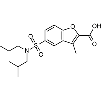 5-((3,5-Dimethylpiperidin-1-yl)sulfonyl)-3-methylbenzofuran-2-carboxylic acid|CS-0579308