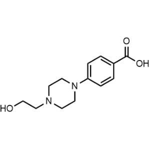 4-(4-(2-Hydroxyethyl)piperazin-1-yl)benzoic acid|CS-0579435