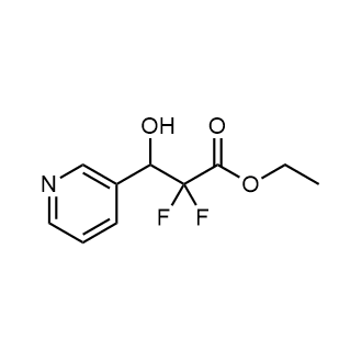 Ethyl 2,2-difluoro-3-hydroxy-3-(pyridin-3-yl)propanoate|CS-0579455