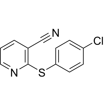 2-((4-Chlorophenyl)thio)nicotinonitrile|CS-0579498