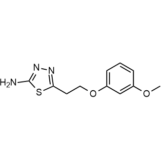 5-(2-(3-Methoxyphenoxy)ethyl)-1,3,4-thiadiazol-2-amine|CS-0579590