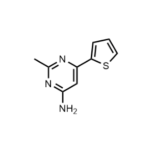 2-Methyl-6-(thiophen-2-yl)pyrimidin-4-amine|CS-0579606